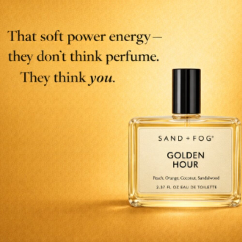 Sand + Fog Golden Hour Perfume | That Soft Power Energy Bottled